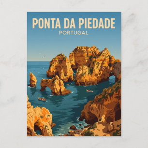 Cartão Postal Ponta da Piedade Portugal