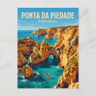 Cartão Postal Ponta da Piedade Portugal