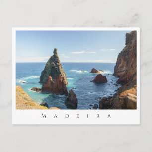 Cartão Postal Ponta de São Lourenço, Madeira moderna foto