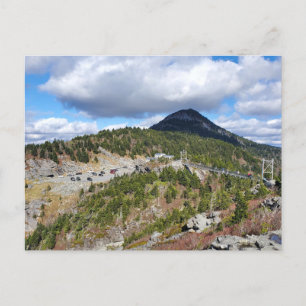 Cartão Postal Ponte aérea de alta oscilação do vovô Mountain NC 