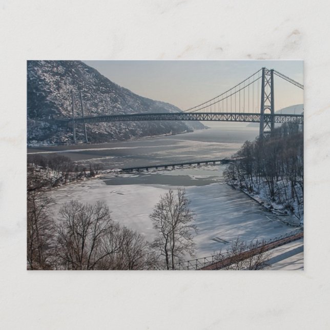 Cartão Postal Ponte Bear Mountain (Frente)