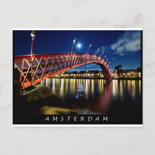 Cartão Postal Ponte Borneo (Frente)