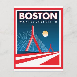 Cartão Postal Ponte Boston Zakim