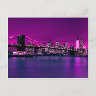 Cartão Postal ponte brooklyn