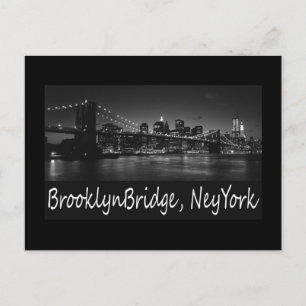 Cartão Postal ponte brooklyn