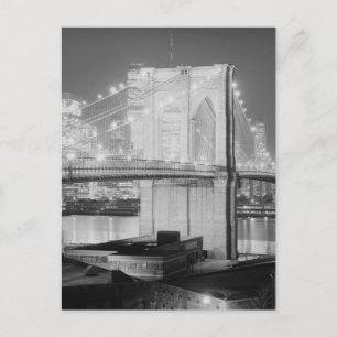 Cartão Postal Ponte Brooklyn, 1982