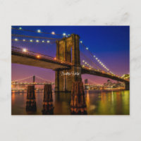 Ponte Brooklyn em Twilight