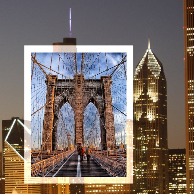 Cartão Postal Ponte Brooklyn, Nova Iorque (Criador carregado)