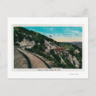 Cartão Postal Ponte Circular Famosa, Mt. LoweMt. Lowe, CA