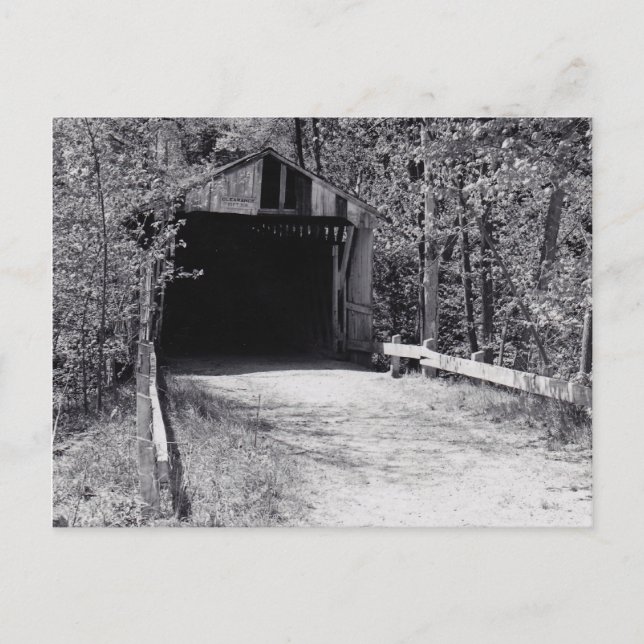 Cartão Postal Ponte coberta (Frente)