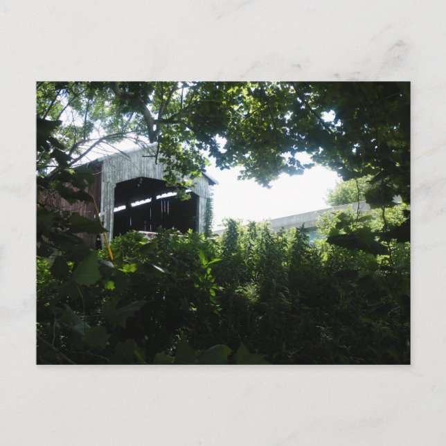 Cartão Postal Ponte coberta (Frente)