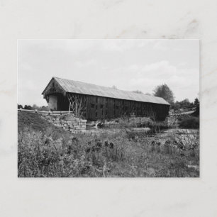 Cartão Postal Ponte coberta antiga