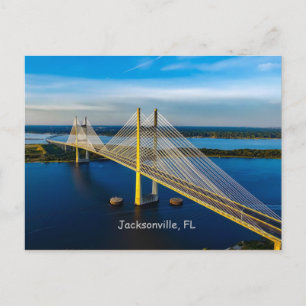 Cartão Postal Ponte Dames Point, Cartão-postal Jacksonville