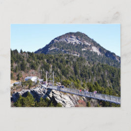 Cartão Postal Ponte de Alta Suspensão Mile Avô Montanha