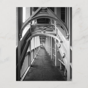 Cartão Postal Ponte de Alto Nível Stephensons, Newcastle On Tyn