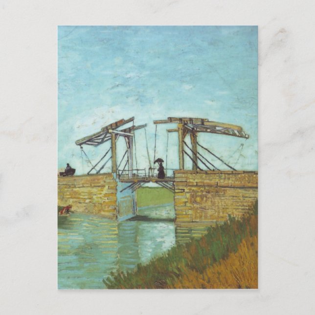 Cartão Postal Ponte de Arles - Vincent Van Gogh (Frente)