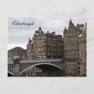 Cartão Postal ponte de edinburgh