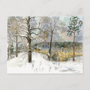 Cartão Postal ponte de inverno