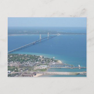 Cartão Postal Ponte de Mackinac