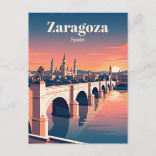 Cartão Postal Ponte de Pedra Espanha