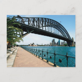 Cartão Postal ponte de sydney harbor