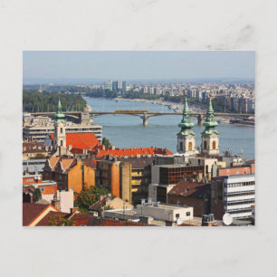 Cartão Postal Ponte de Szechenyi, Budapeste, Hungria