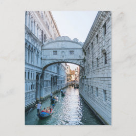Cartão Postal Ponte dos Suspiros Veneza Itália