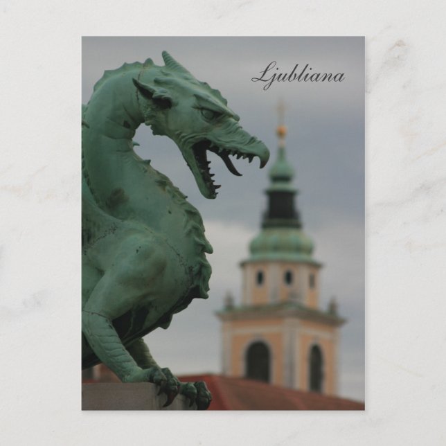 Cartão Postal Ponte Dragão (Frente)