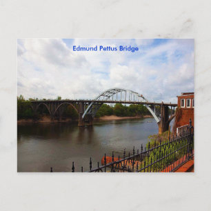 Cartão Postal Ponte Edmund Pettus em Selma, Alabama
