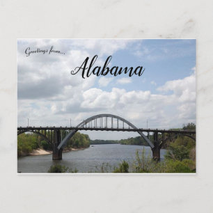 Cartão Postal Ponte Edmund Pettus no Alabama