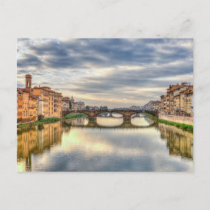 Cartão Postal Ponte Florence arno