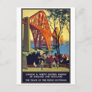 Cartão Postal Ponte Forte - Poster de Viagens vintage