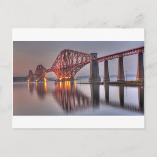 Cartão Postal Ponte Forth Rail