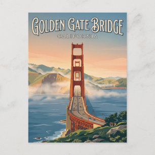 Cartão Postal Ponte Golden Gate Califórnia
