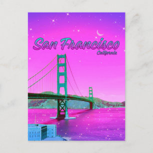 Cartão Postal Ponte Golden Gate São Francisco Califórnia