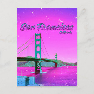 Cartão Postal Ponte Golden Gate São Francisco Califórnia