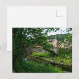 Cartão Postal Ponte Hawksclough, Mytholmroyd