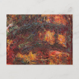 Cartão Postal Ponte Japonesa - Claude Monet - c1920
