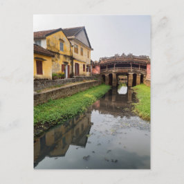 Cartão Postal Ponte japonesa coberta, Hoi An, Vietnã