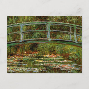 Cartão Postal Ponte Japonesa Monet Giverney Francesa