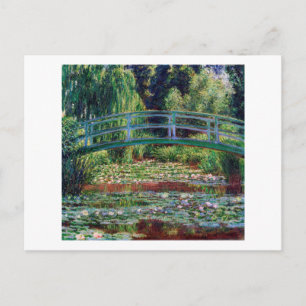 Cartão Postal Ponte Japonesa (Water-Lily Pond), Monet
