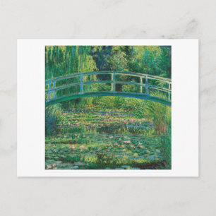 Cartão Postal Ponte Japonesa (Water-Lily Pond), Monet