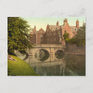 Cartão Postal Ponte John's da rua, Cambridge, Inglaterra