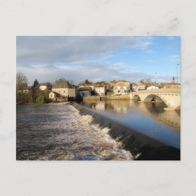 Cartão Postal Ponte La Vienne (Frente)