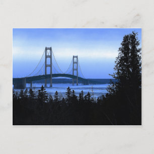 Cartão Postal Ponte Mackinac