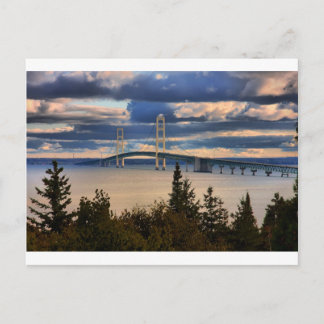 Cartão Postal Ponte Mackinac 1060