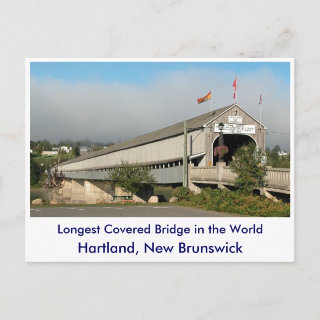 Cartão Postal Ponte mais comprida do mundo... (Frente)