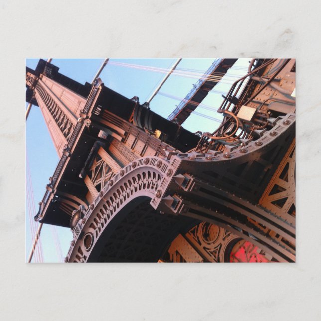 Cartão Postal Ponte Manhattan (Frente)