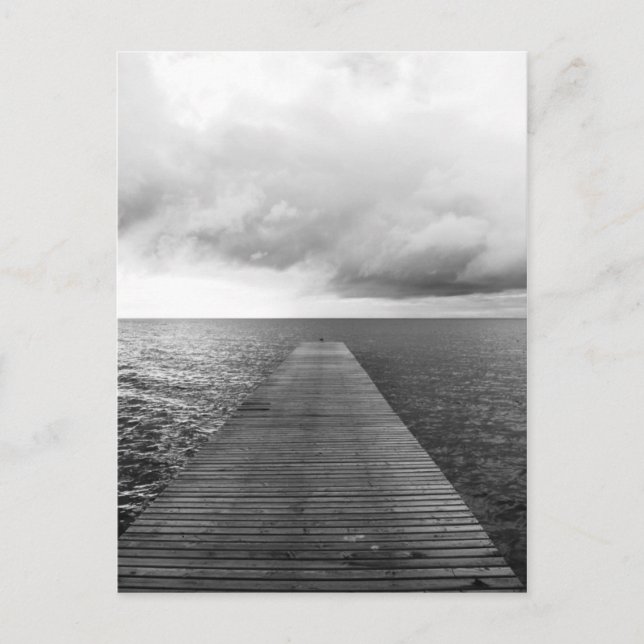 Cartão Postal Ponte marítima (Frente)