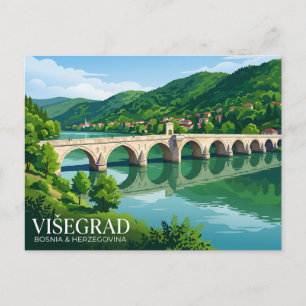 Cartão Postal Ponte Mehmed Paša Sokolović